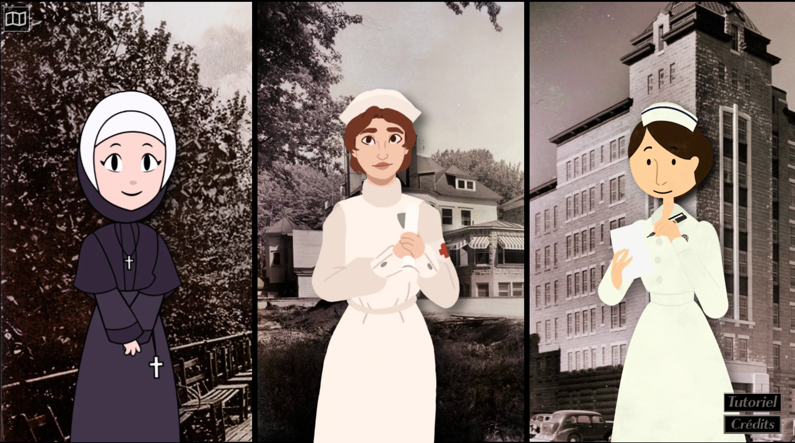 Choose the story of one of these nurses