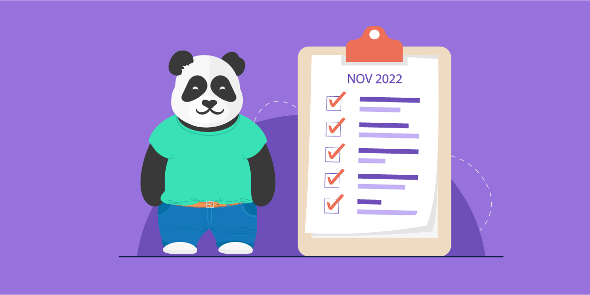 Check out what's new in November at PandaSuite.