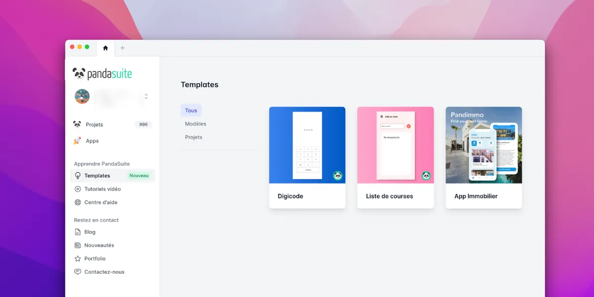 Unlock new possibilities with PandaSuite's June 2023 update: Simplified templates, custom template sharing, and the EasyCertif tool for iOS.