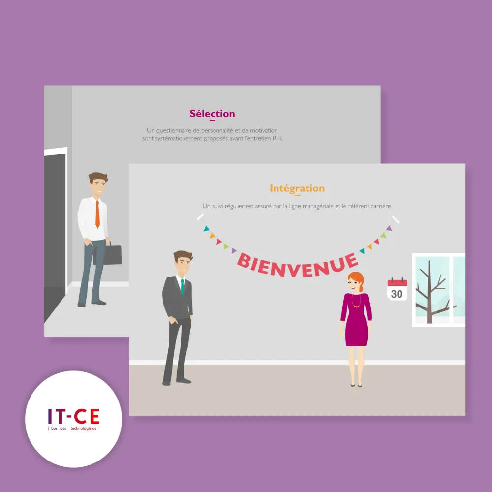 Scrollytelling HR Onboarding