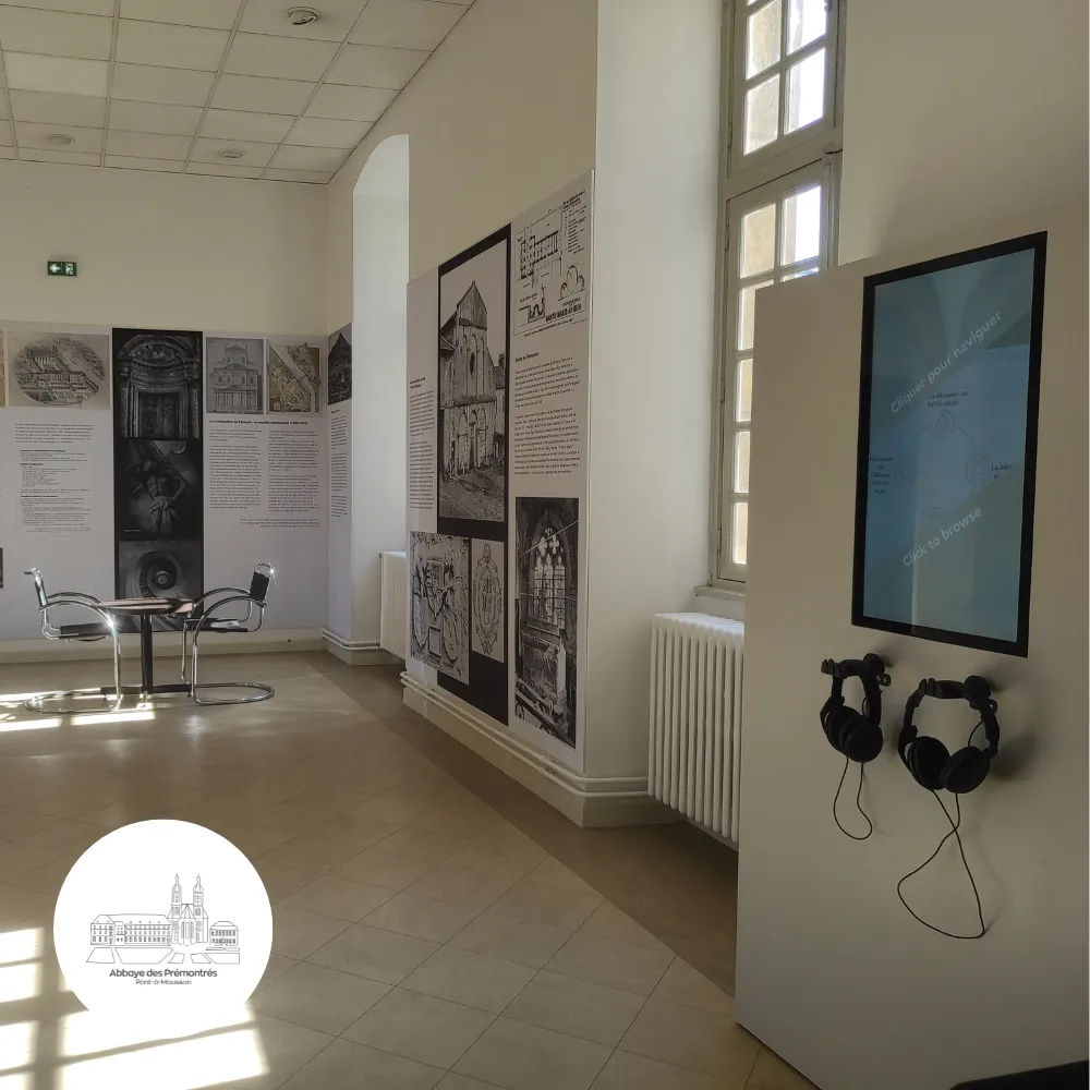 Touchscreen Kiosks to Guide Visitors Through Prémontrés Abbey