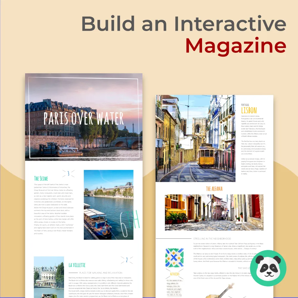 Swipe & Scroll Digital Magazine