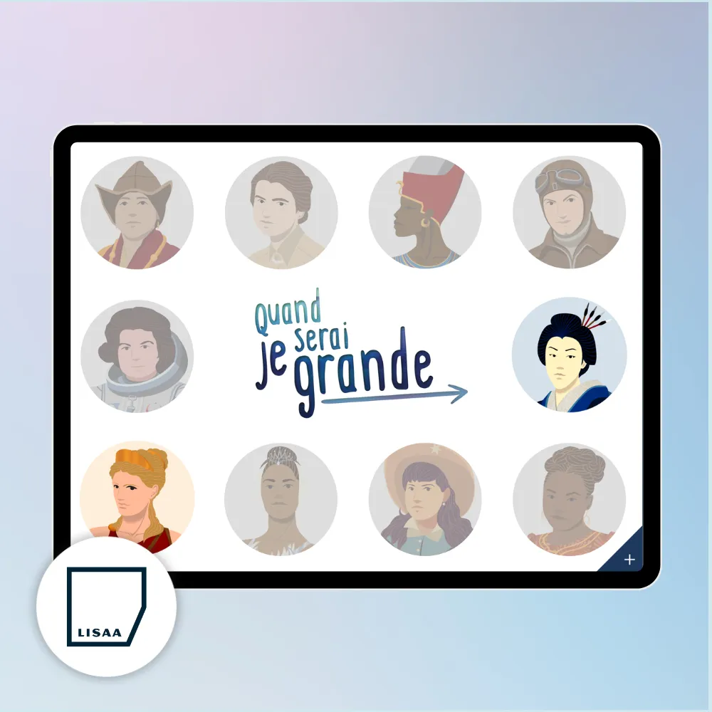 An interactive eBook celebrating inspiring women