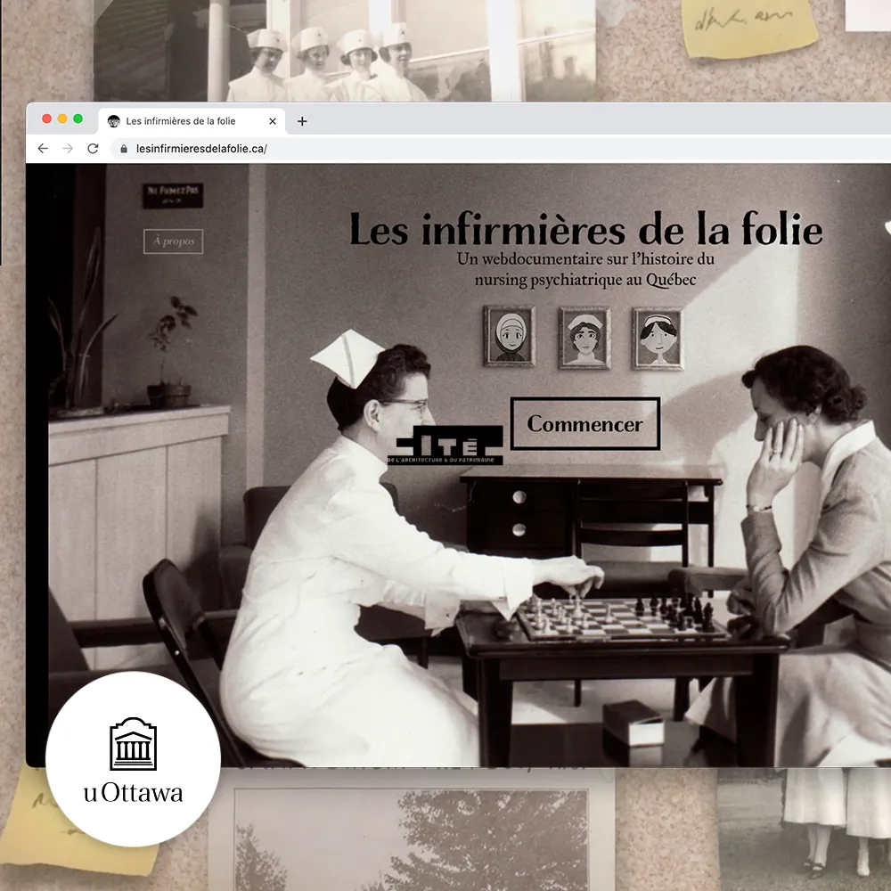 "Les Infirmières de la Folie" Interactive Documentary