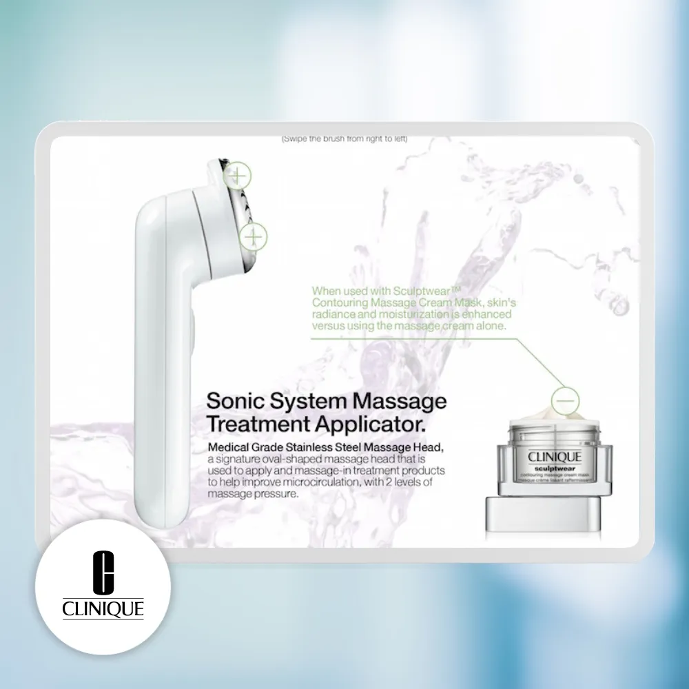 Clinique Interactive Brochure