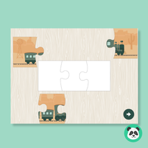 Puzzle with Pop-Up