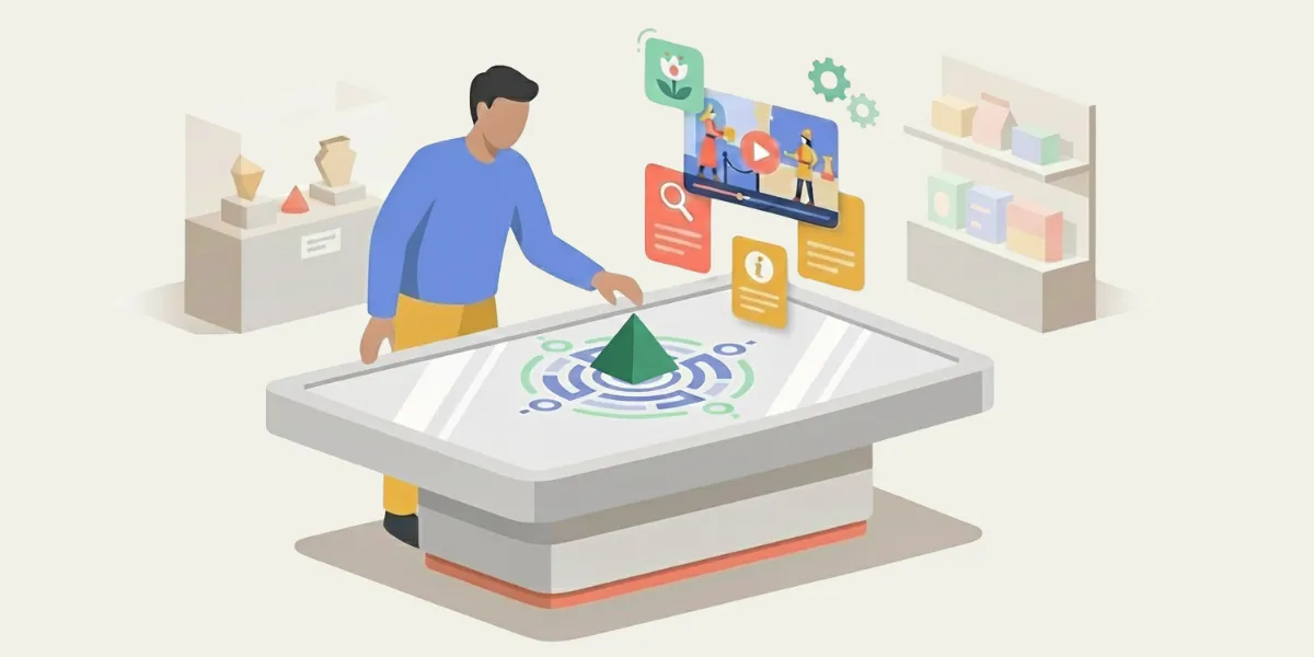 Combine physical objects with digital content to create immersive, no-code experiences for museums, events, education, and more.