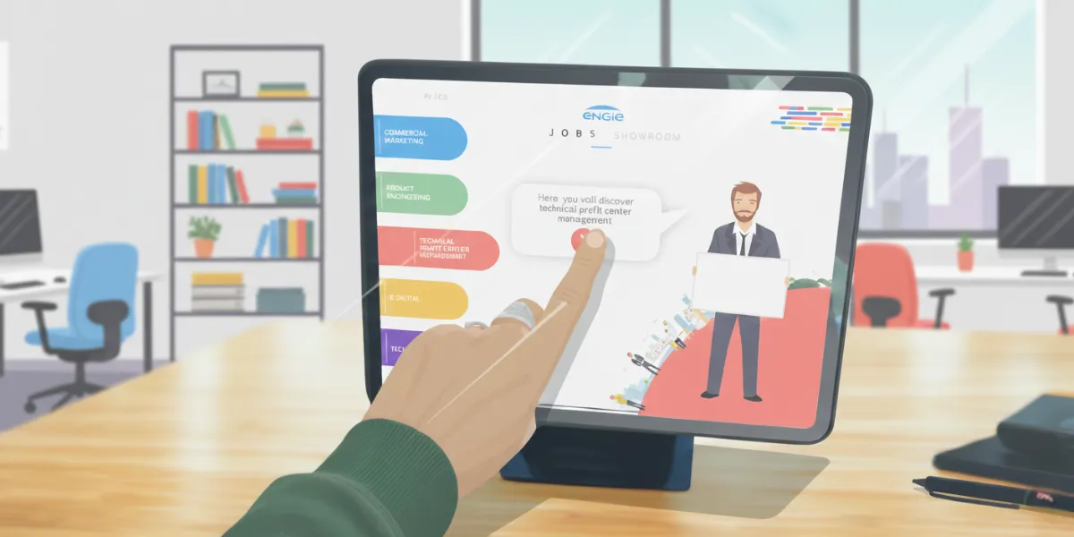 Interactive touch screen experience